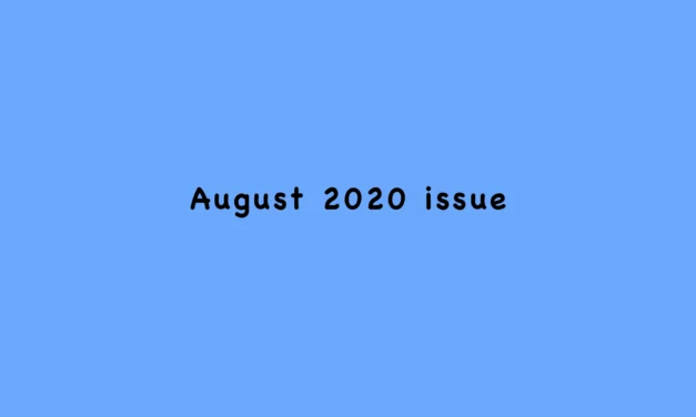 August 2020 issue